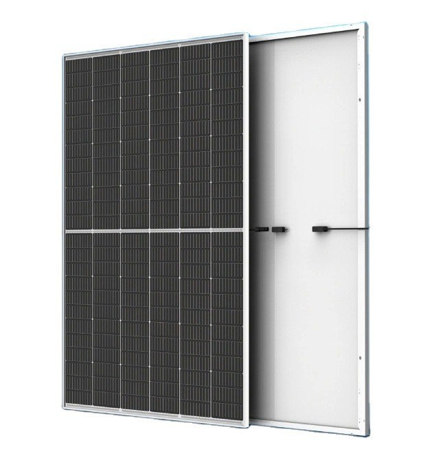 Half Cell 665W Sunrise PV Panel GLD-670BS Mono-facial Backsheet for ...