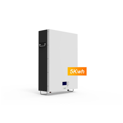 Wall Hanging Installation LiFePO4 48V 100Ah Lithium Ion Battery for Home Energy Storage