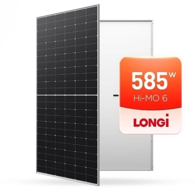 585W Longi LR5-72HTH Solar Module 144 Half Cell Mono 565W 570W 575W 580W Customizable