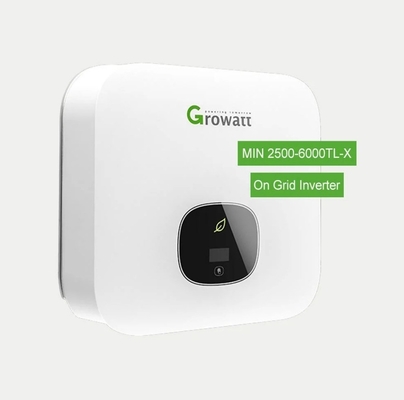Residential Growatt MIN 2500-6000 TL-X 6KW 2 MPPT Single Phase On Grid PV Solar Inverter