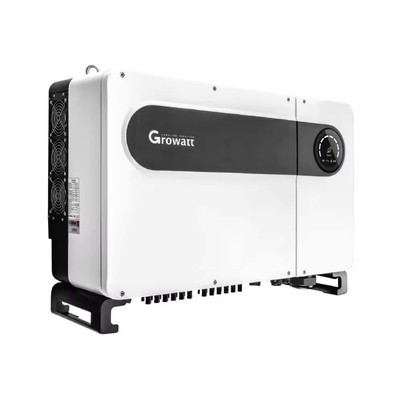 Output Frequency 50/60HZ 100KW Growatt Max 100-125KTL3-X LV Solar Inverter for 10 MPPTS