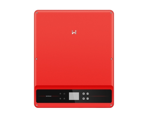 Goodwe SMT Series 50kw 60kw 6 MPPTs Three Phase Solar Inverter for Commercial in Red