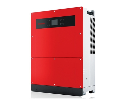 50kw 60kw 75kw 80kw Three Phase Goodwe MT Series Solar Inverter for Commercial in Red