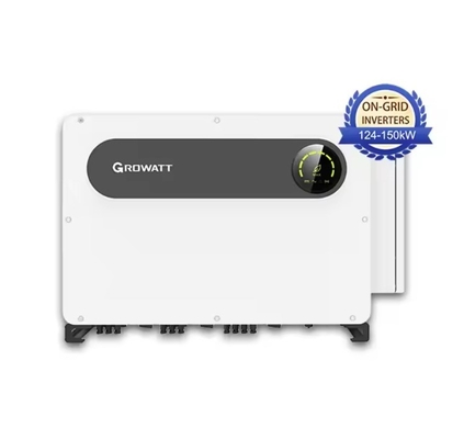 3 Phase 480V Growatt Industrial Solar Inverter 124KW 125KW 136KW 150KW for Commercial