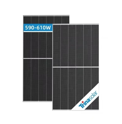Trina Vertex 610W Monocrystalline Bifacial Solar Panel Half Cut Cell Photovoltaic Module