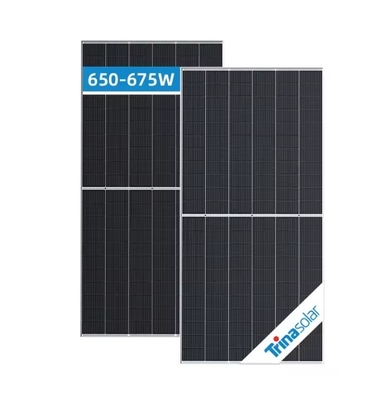 650W-675W Half Cut 132 Cell Trina Vertex TSM-DE21 Solar Panels for Photovoltaic System