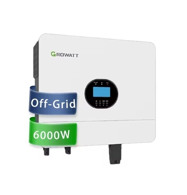 Growatt SPF 6000 ES Plus 6Kw Solar Panel Inverter Single Phase for Off-Grid PV Systems