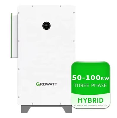 Growatt WIT 50-100K-AU Hybrid Inverter 50kw 63kw 75kw 100kw Output Frequency 50/60HZ