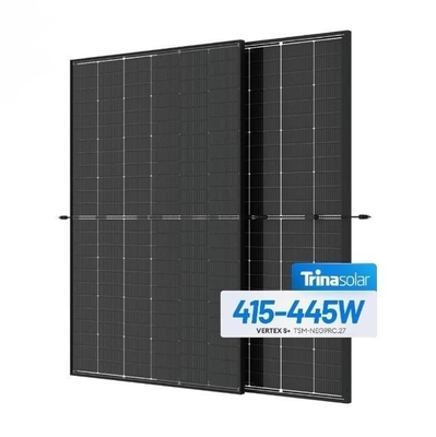 Anodized Aluminium Alloy Frame Trina Solar Cell Module Vertex S TSM-NEG9RC.27 415W-445W