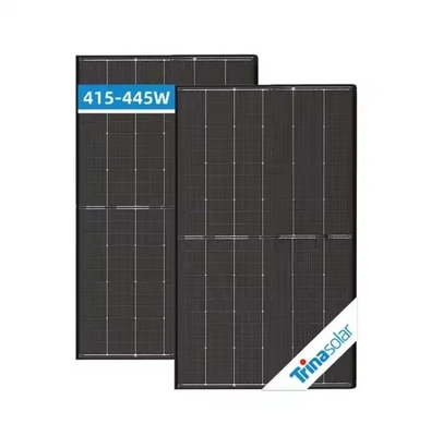 415w-445w N-Type Monocrystalline Silicon Solar Panel Module with High Transmission Glass