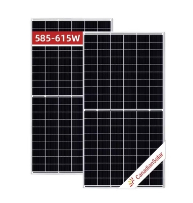 Canadian HiKu7 CS7L-MS 585W-615W Mono PV Solar Panels for Solar Power System 31.0kgs