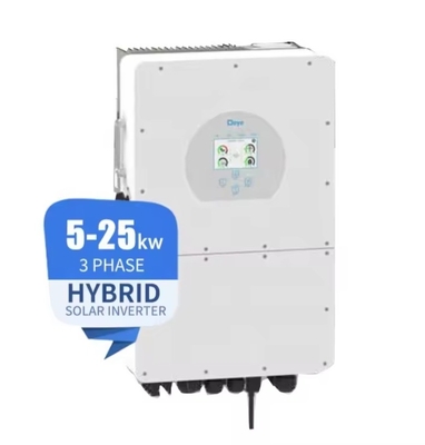 Home and Commercial High Voltage Inverter Deye 12KW 2MPPT Three Phase Hybrid Inverter