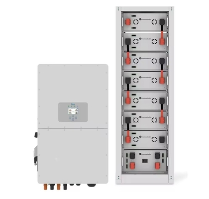 30Kw Deye Solar Inverter Intelligent Air Cooling Three Phase High Voltage Battery Hybrid