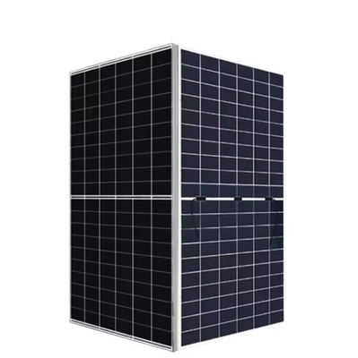 565W-595W Mono Crystalline Bifacial Double Glass Solar Panel with IP68 Rated Junction Box