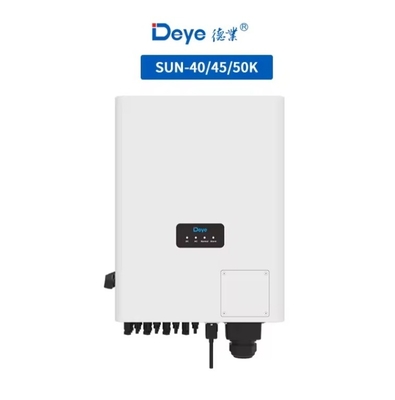 Deye SUN-40/45/50K-G04 50KW Three Phase Solar Inverter for On Grid Solar Power Systems