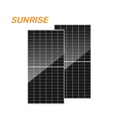 Solar Power System Monocrystalline Silicon Bifacial PV Panel 645 650 655 660 665 Watts
