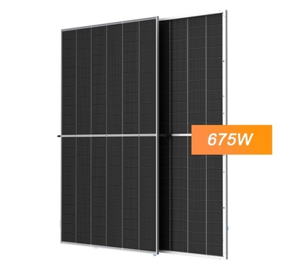 GLD-700NBDG 675W-700W Monocrystalline Silicon Cell Solar Panel for Solar Power System