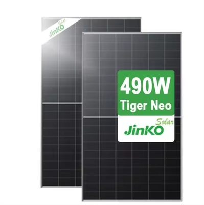 Jinko Solar Panel Tiger Neo 60HL4- V 470W 475W 480W 485W 490W Half Cell Monofacial Module