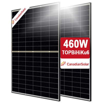 CanadianSolar TOPBiHiKu6 CS6.1-54TB-430-460W N-Type TOPCon Tech Mono Silicon Cells for Solar System