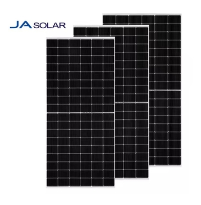 Monocrystalline Silicon Module Bifacial Dual Glass With Half Cell IP 68 Rated Junction Box