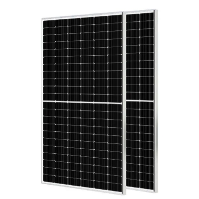 High Transmission Glass Bifacial HPBC Tech Longi Monocrystalline Solar Panel for Solar Energy System
