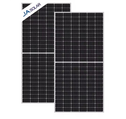 JA Solar Panels JAM78D30 MB 580W 585W 590W 595W 600W 605W Bifacial Mono PERC Half Cell Double Glass Module