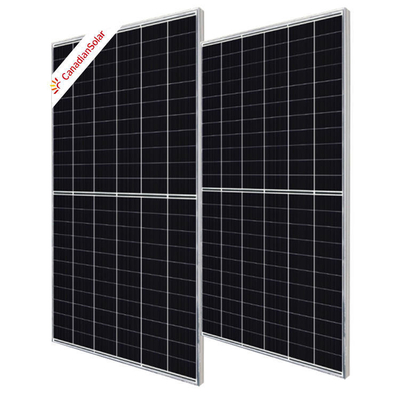 Solar Power System Luminous Canadian Bifacial N Type Mono Perc Solar Panel for Household