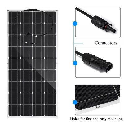 Solar Panel Metal Bifacial N Type Mono Perc Pv Module for Household Router Powerbank