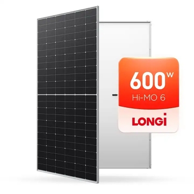 Longi Hi-MO X6 LR5-72HTHF 565W-600W Monocrystalline Solar Panel and IP68 Junction Box