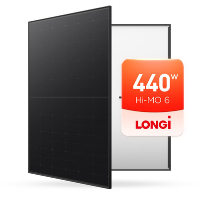 Longi Hi-MO X6 Mono-facial Solar Panel 440W 445W 450W 108 Cells for Solar Energy System