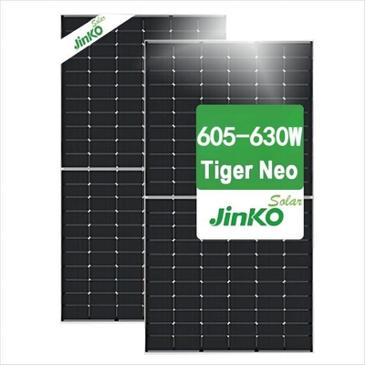 Bifacial N-TYPE Solar Panel JKM 605-630N by Jinkosolar with JK03M/MC4/Others Connector