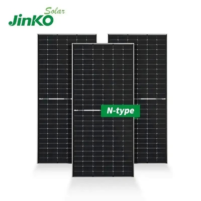 Solar Power System Monofacial Jinkosolar Photovoltaic Panel 132 Cells Solar Module 630W