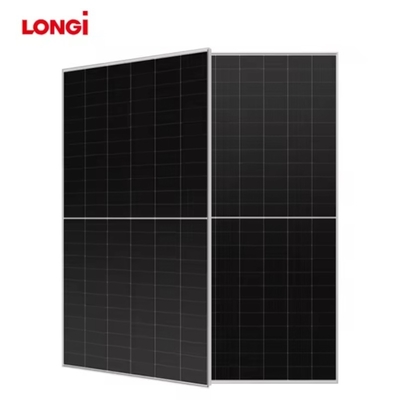 Anodized Aluminium Alloy Frame 605W-630W Monocrystalline Solar Panel for Applications